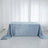 90 Inch x 132 Inch Premium Velvet Tablecloth Dusty Blue Seamless 
