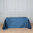 90inch x132inch Navy Blue Seamless Premium Velvet Rectangle Tablecloth, Reusable Linen