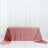 90 Inch x156 Inch Rectangle Reusable Premium Seamless Dusty Rose Velvet Tablecloth 