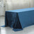 90inch x 156inch Navy Blue Seamless Premium Velvet Rectangle Tablecloth, Reusable Linen