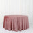 Dusty Rose 120 Inch Seamless Velvet Round Tablecloth