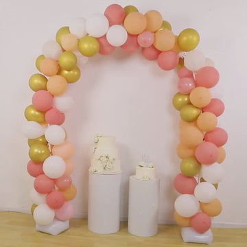 <h3 style="margin-left:0px;"><strong>Flexible White Balloon Arch Stand Kit</strong>