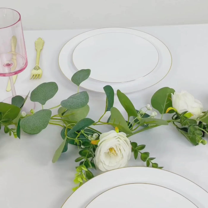 6 Pack Transparent Blush Plastic Cylindrical Wine Glasses With Long Stem