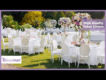 70inch Purple 200 GSM Seamless Premium Polyester Square Tablecloth