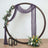 Purple Gauze Cheesecloth Draping Fabric Wedding Arch Decorations, Boho Arbor Long Curtain Panel 20ft