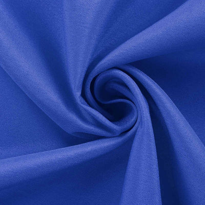 Polyester Square Tablecloth 90"x90" Royal Blue - Wrinkle-Resistant & Durable Table Cover
