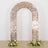 Rose Gold Big Payette Sequin Open Arch Backdrop Cover Sparkly U-Shaped Fitted Wedding Arch Slipcover