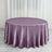 Violet Amethyst Satin Round Tablecloth 120 Inch