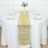 12x108inch Gold Diamond Glitz Sequin Table Runner