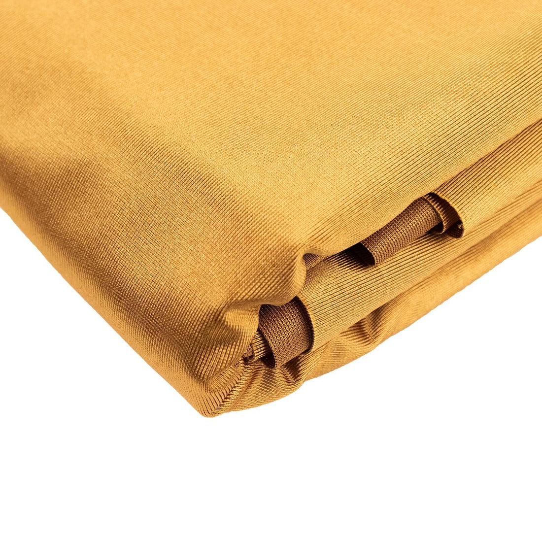 Shiny Gold Premium Scuba Polyester Fabric Bolt, Wrinkle Free DIY Craft Fabric Roll