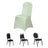 Sage Green Spandex Stretch Fitted Banquet Slip On Chair Cover 160 GSM