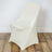 Ivory Spandex Stretch Fitted Folding Slip On Chair Cover 160 GSM