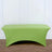 6ft Apple Green Spandex Stretch Fitted Rectangular Tablecloth