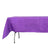 60x102inch Purple Accordion Crinkle Taffeta Rectangle Tablecloth