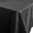 90 Inch x 132 Inch Black Accordion Crinkle Taffeta Rectangle Tablecloth