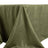 Dusty Sage Green Accordion Crinkle Taffeta Rectangular Tablecloth 90x132" Seamless for 6 Foot Table