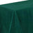 90 Inch x 132 Inch Rectangle Accordion Crinkle Taffeta Tablecloth in Hunter Emerald Green