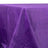 90x132inch Purple Accordion Crinkle Taffeta Rectangular Tablecloth