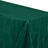 90 Inch x 156 Inch Rectangle Accordion Crinkle Taffeta Tablecloth in Hunter Emerald Green