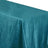 Teal Accordion Crinkle Taffeta Rectangle Tablecloth 90 Inch x 156 Inch 