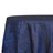 Taffeta Round Tablecloth 120" Navy Blue with Accordion Crinkle Design - Seamless Finish