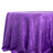 132inch Purple Accordion Crinkle Taffeta Seamless Round Tablecloth