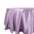 Taffeta Round Tablecloth 132" Violet Amethyst Accordion Crinkle Table Cover