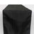 Black Accordion Crinkle Taffeta Fabric Table Linen Runner 12 Inch x 108 Inch