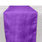 12inch x 108inch Purple Accordion Crinkle Taffeta Linen Table Runner