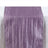 Taffeta Table Runner 12"x108" Violet Amethyst - Accordion Crinkle Table Linen