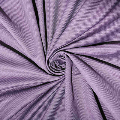 2 Pack Violet Amethyst Scuba Polyester Backdrop Drape Curtains, Durable Flame Resistant Event Divider Panels Wrinkle Free With Rod Pockets - 10ftx10ft