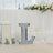 Vintage Galvanized Metal Marquee "L" Letter Light Cordless With 16 Warm White LED 20"