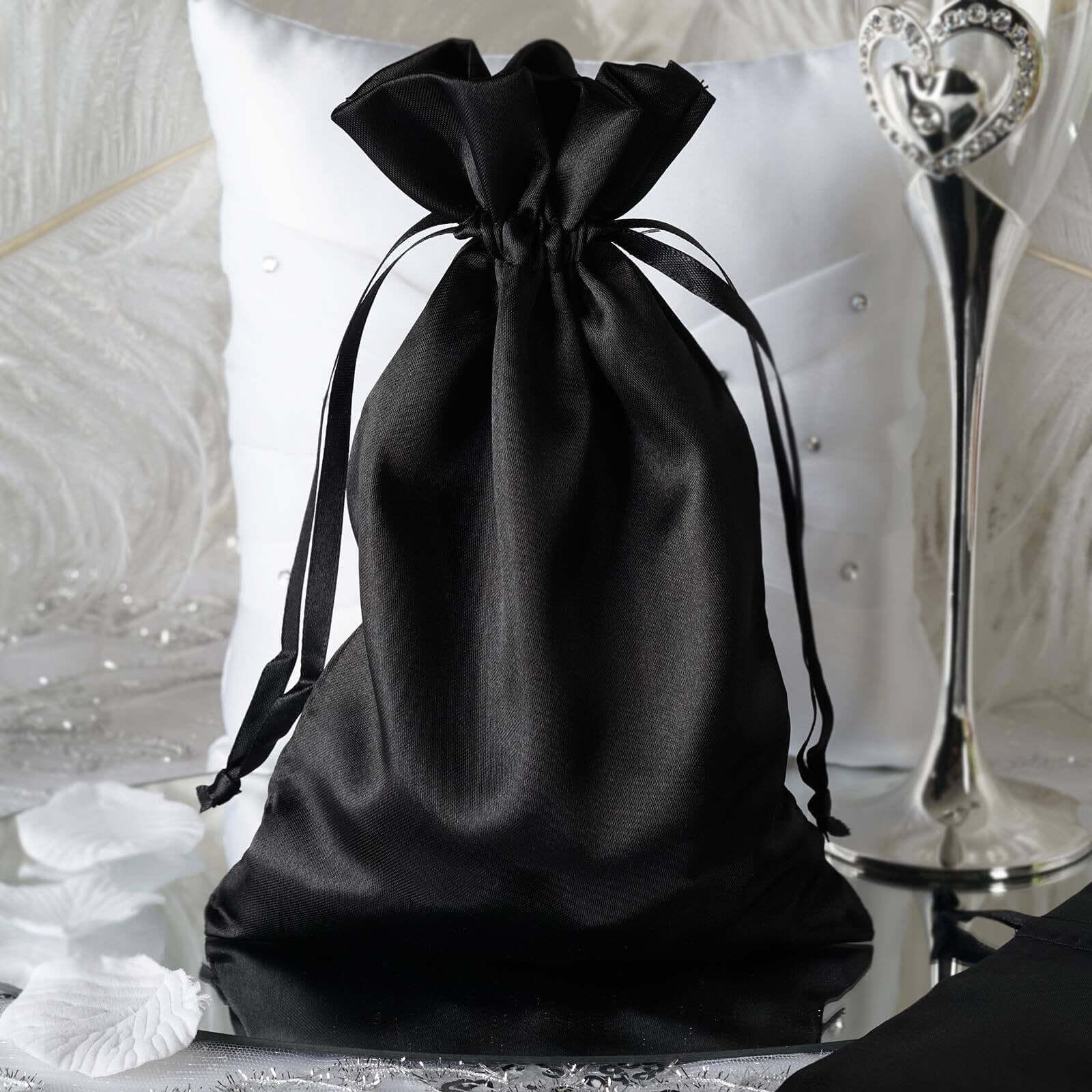 Satin drawstring pouch sale