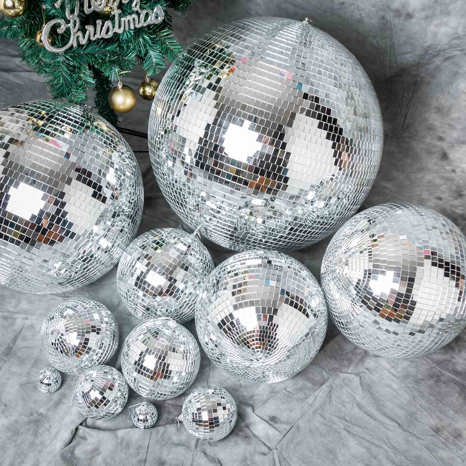 12 Pack 22 inch Disco Ball Balloons ,Disco Party Decorations,Disco Party Balloons