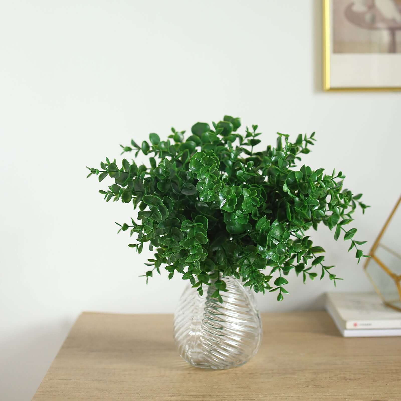 Artificial Eucalyptus Bush, Faux Greenery