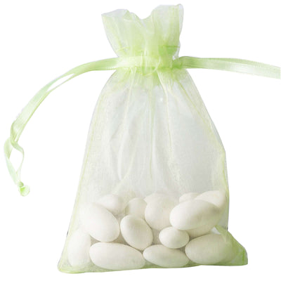 10 Pack Mint Organza Drawstring Wedding Party Favor Gift Bags 4"x6"