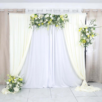 DIY Triple Cross Bars and Mounting Brackets For Pipe and Drape Stands 10ft