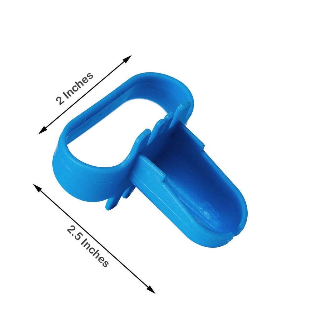 Blue Balloon Easy Tie Tools, Party Balloon Knot