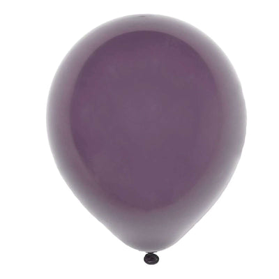 25 Pack Matte Pastel Violet Amethyst Helium/Air Latex Balloons 10"