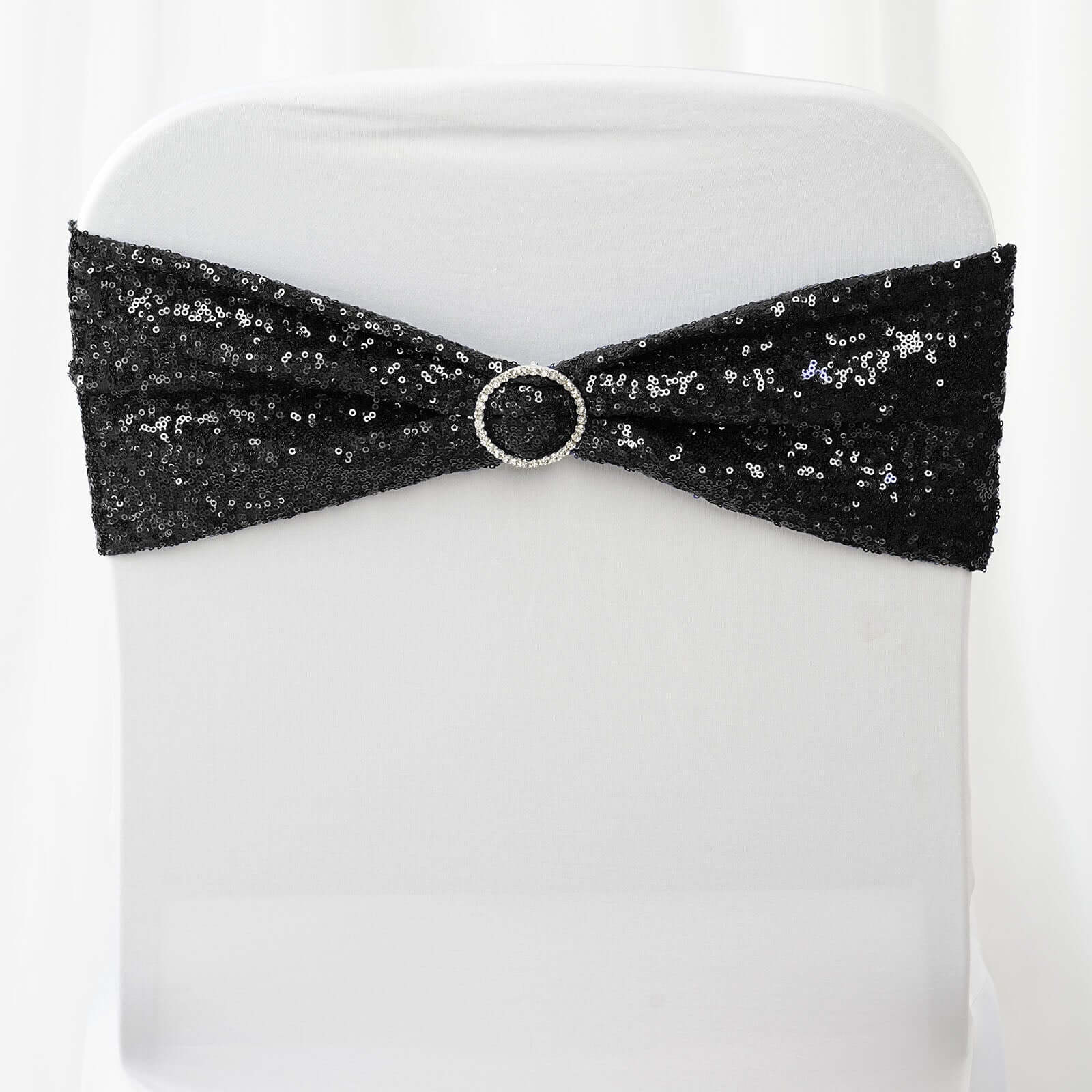 Black chair sashes sale