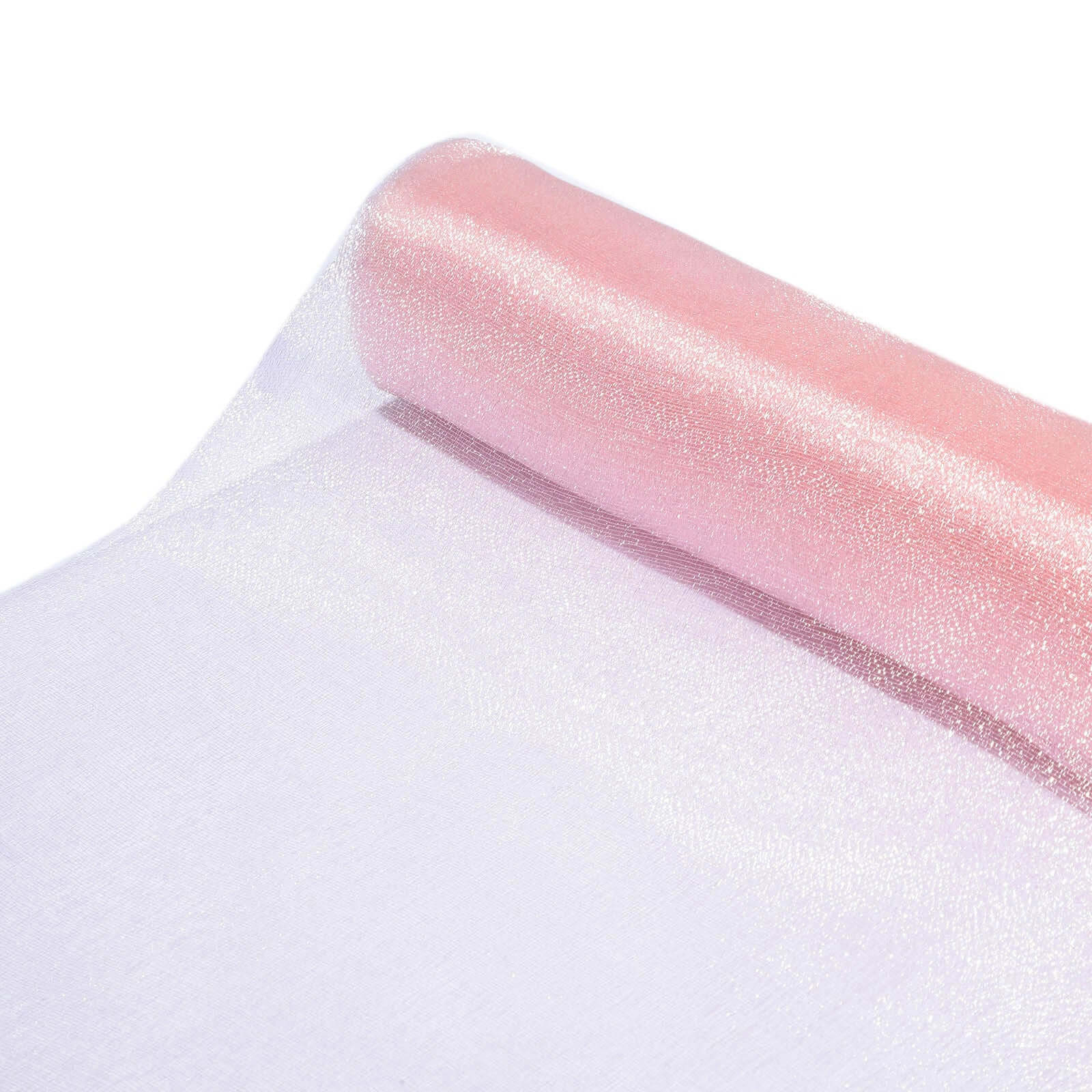 Blush chiffon deals fabric bulk