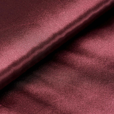 Burgundy Satin Fabric Bolt 10 Yards 54"