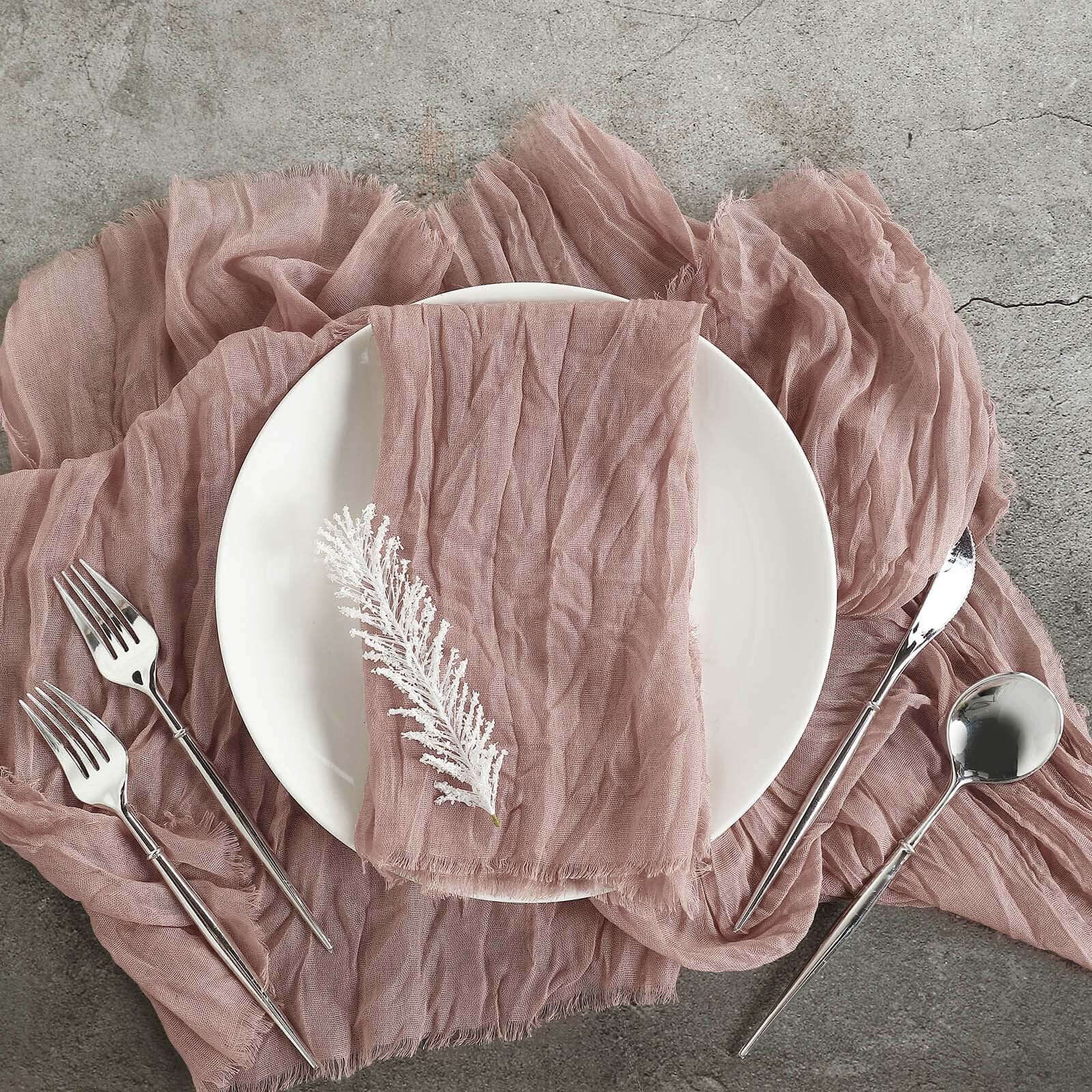 https://www.efavormart.com/cdn/shop/products/Dusty-Rose-Gauze-Cheesecloth-Boho-Dinner-Napkins.jpg?v=1689407298