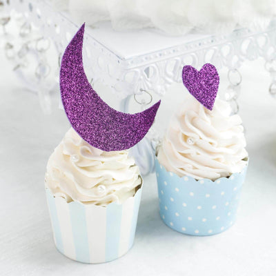 10 Pack Purple Self-Adhesive Glitter DIY Craft Foam Sheets 12"x10"