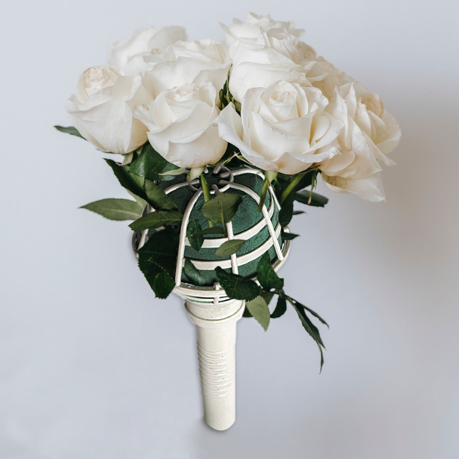 ORANGEHOME 6-Pack Bouquet Holder, DIY Wedding Foam Bouquet Handle Bridal Floral Fresh Artificial Flower Holder Decoration