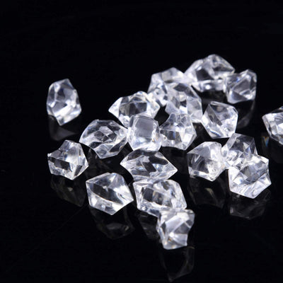 300 Pcs Clear Acrylic Ice Bead Vase Fillers Large - DIY Craft Crystals