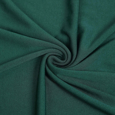 Matte Hunter Emerald Green Spandex Fitted Wedding Arch Cover For Round Top Chiara Backdrop Stand 6ft