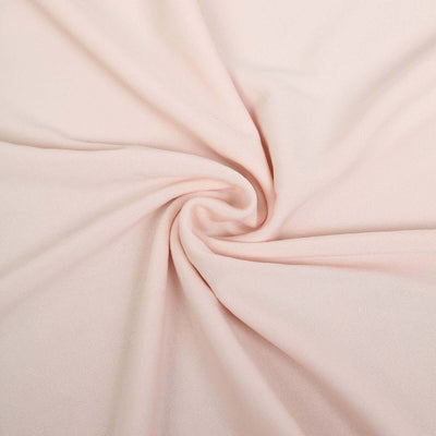 Set of 3 Matte Blush Spandex Fitted Wedding Arch Covers For Round Top Chiara Backdrop Stands 5ft, 6ft, 7ft