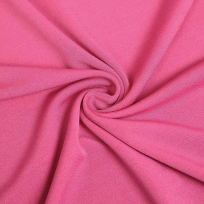 Set of 3 Matte Fuchsia Spandex Fitted Wedding Arch Covers For Round Top Chiara Backdrop Stands 5ft, 6ft, 7ft