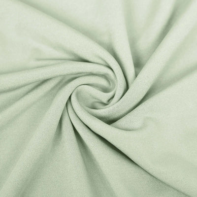 Set of 3 Matte Sage Green Spandex Fitted Wedding Arch Covers For Round Top Chiara Backdrop Stands 5ft, 6ft, 7ft